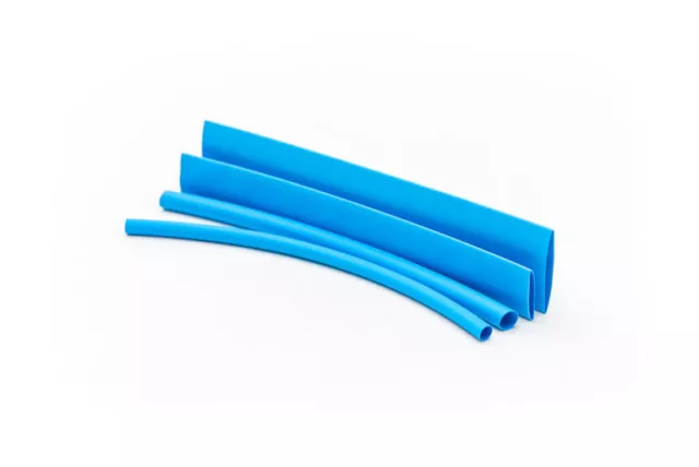 1m Guaina termoretraibile termorestringente BLU 2:1