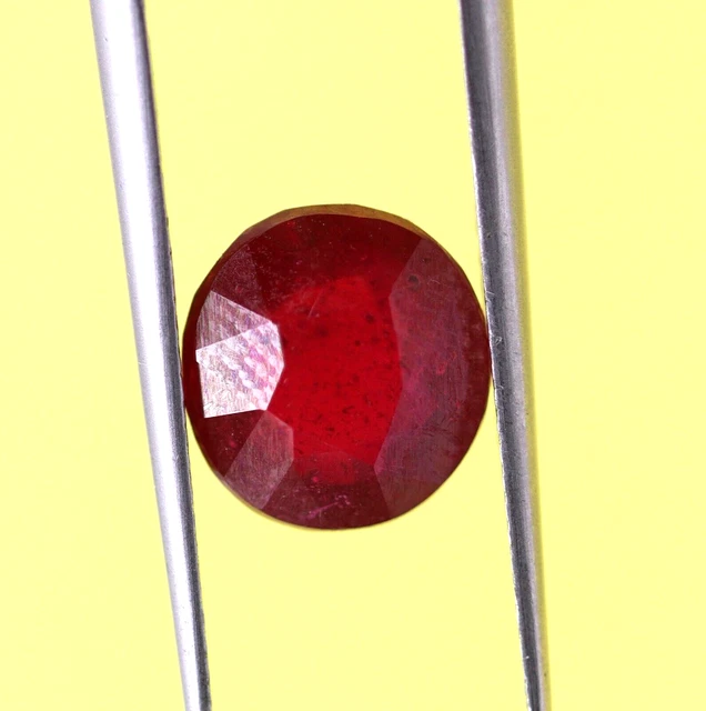 3 Rubis Naturels Rouge Rose D'Afrique - Tailles 2-3.5 Mm, 0.87 Ct, Traités Thermiquement