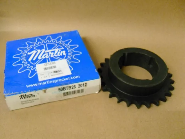 Martin Sprocket 50Btb26 2012 Uses 2012 Taper Bushing