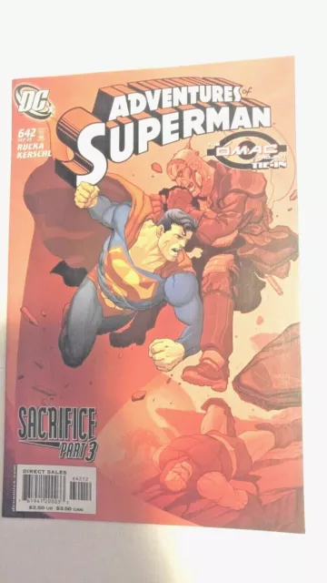 The Adventures Of Superman #642 September June 2005 DC Comics