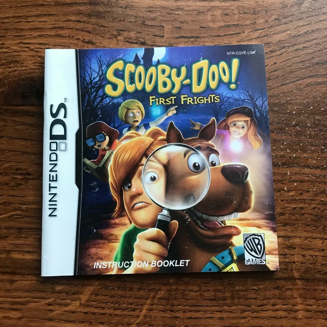 SCOOBY DOO FIRST Frights Nintendo DS Gameboy Instruction Manual Only 2.99 PicClick SCOOBY DOO FIRST Frights Nintendo DS Gameboy Instruction Manual Only 2.99 PicClick