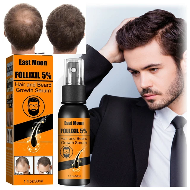 BEARD GROWTH OIL Serum Fast Growing Beard Mustache Facial Hair Grooming
