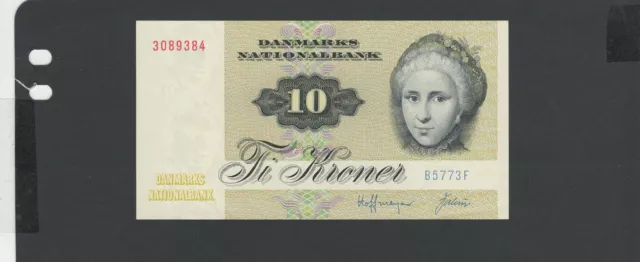 DANEMARK - Billet 10 Kroner 1972 NEUF/UNC Pick-48a