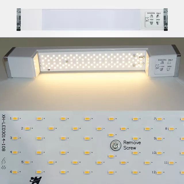 LED Dual Voltage Rasierer Licht 3