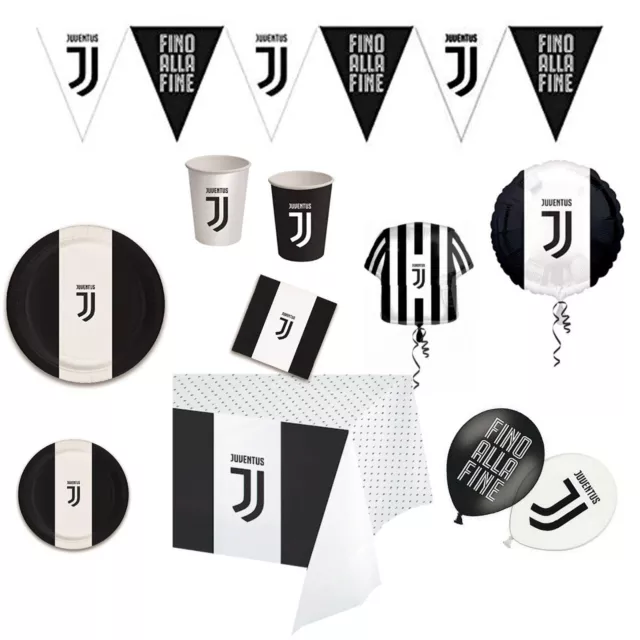 Juventus Accessori Per Festa Di Compleanno Componi Il Tuo Kit O Scegli Cosa Vuoi