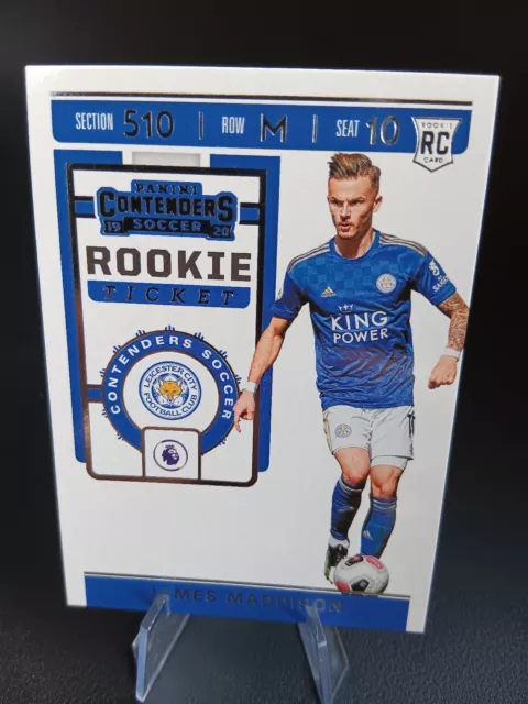 James Maddison Contenders Rookie Ticket 2019-20 Chronicles Soccer