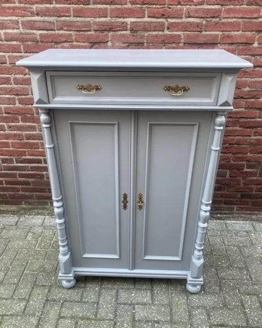 Antiker Schrank Wäscheschrank Kleiderschrank Voratschrank ShabbyChic Gründerzeit 3