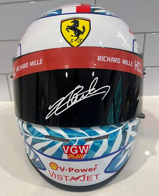 1:5 LOOKSMART Bell Helmet Casco F1 Charles Leclerc #16 Miami Gp 2024