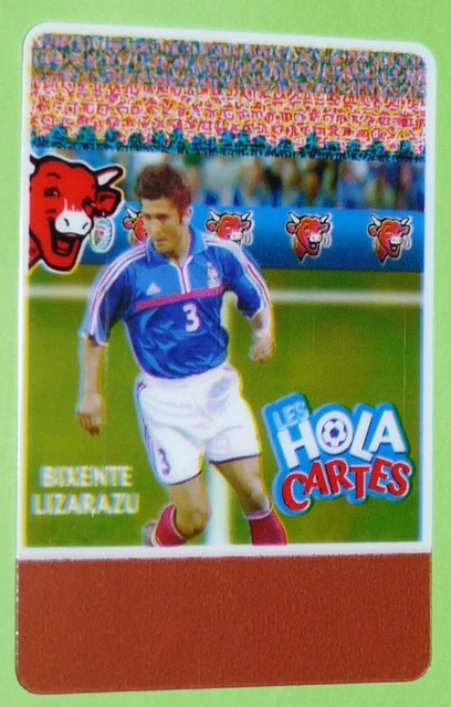 Carte Postale Bixente Lizarazu - France 98 / Allez La France ! Paris-SG