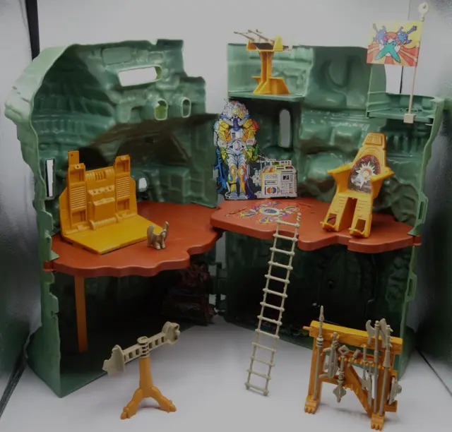 1982 Mattel Masters of the Universe Motu  Castle Grayskull Château des Ombres