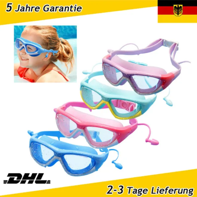 Kinder Schwimmbrille Taucherbrille Sommer Sport UV Schutz Antibeschlag Schwimmen