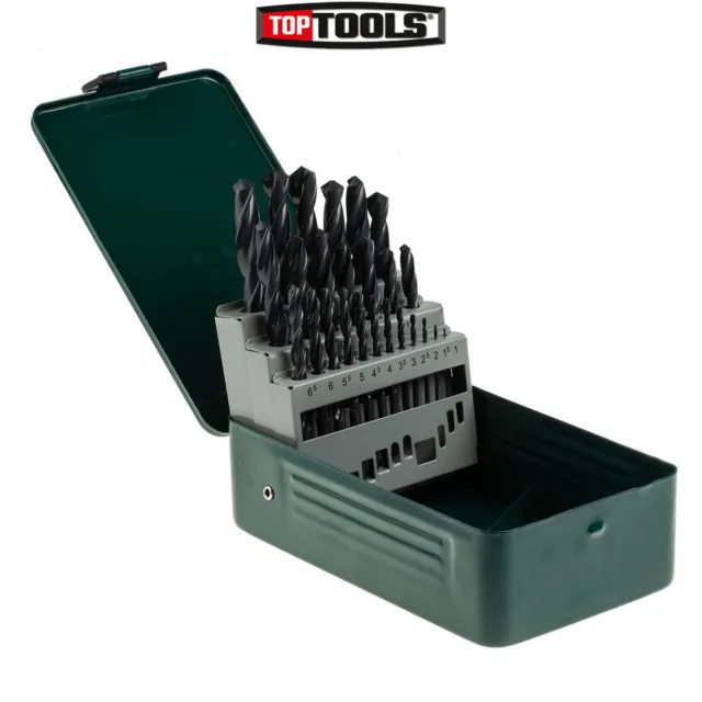 Bosch 2607019446 25 Piece HSS Metal Drill Bit Set 1-13mm