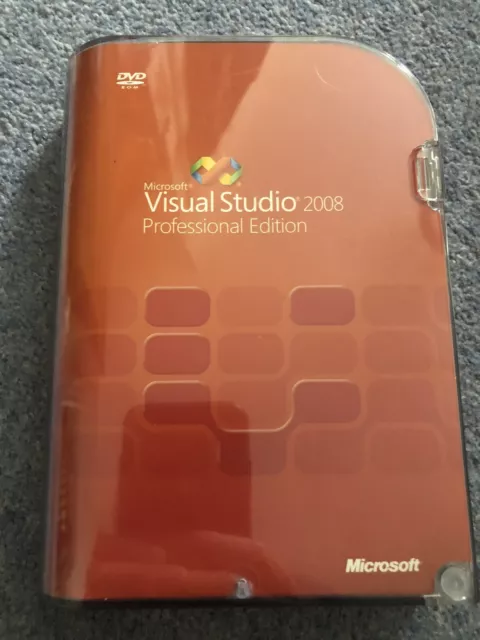 Microsoft Visual Studio 2008 Professional Edition & SQL Server Developer Ed NEW