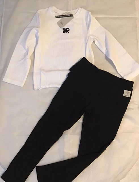 River island mini girls aged 18-24 Months frilly bum leggings outfit BNWT 2