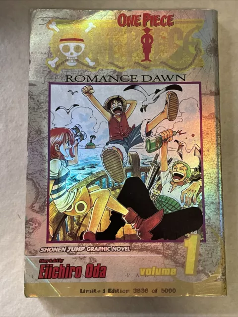 ONE PIECE VOL 1 Romance Dawn Limited Edition Metallic Gold