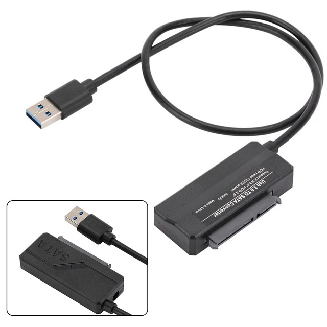 Nuevo cable USB a SATA cable USB a SATA USB3.0 a cable adaptador de disco duro SATA