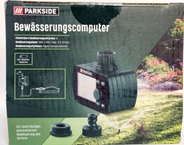 PARKSIDE® Bewässerungscomputer -mit 6 separate Bewässerungsintervalle Neu