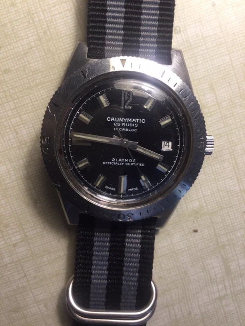 Montre De Plongée PAX Calibre P.75 - Occasion, Marque Générique, Montre Bracelet Vintage
