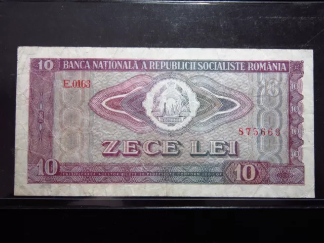 ROMANIA 10 Lei 1966 P94 Banca Naţională România 5669# Currency Bank Money