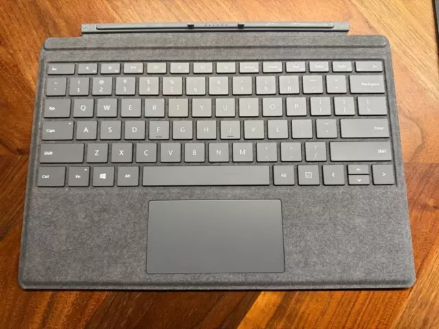 Microsoft Surface Pro Alcantara Signature Type Cover Keyboard for Pro 7, 6, 5, 4