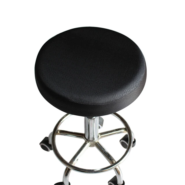 33 cm de espesor elástico taburete asiento cojín cubierta de algodón taburete silla redonda pr