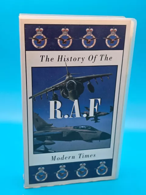 VHS Video Cassette The History of the R.A.F. Modern Times