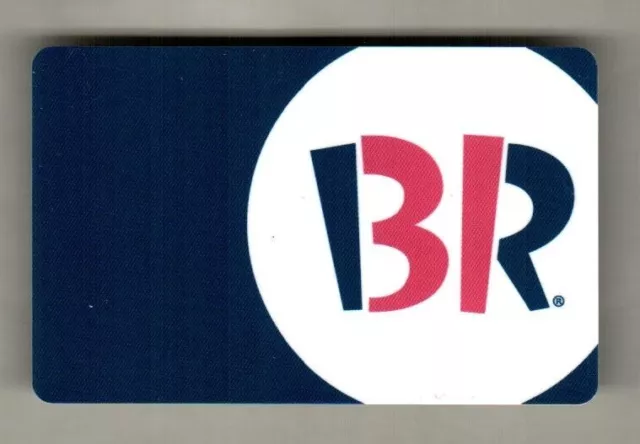 BASKIN ROBBINS Classic Logo 2021 Gift Card ( $0 )
