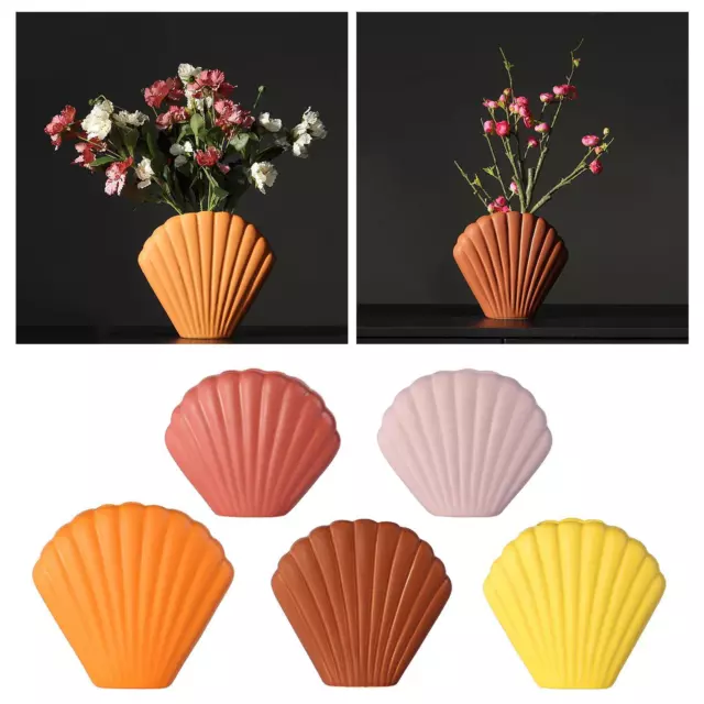 En céramique Vases à Fleurs, Main Moderne Vase Décoratif pour le Salon,