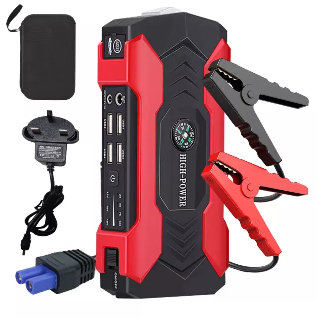 28000mAh Car Jump Starter Pack Booster Battery Charger Emergency Power Bank 2024