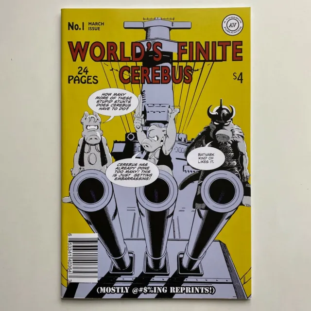 Aardvark-Vanaheim Comics World's Finite Cerebus #1 (2018) NM 1st Print