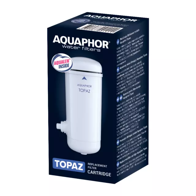 Aquaphor Topaz Ersatz-Kartusche Filtro de Agua para Den Grifo, Sin Ablandamiento
