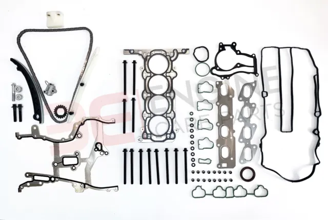 Adam Corsa Astra Insignia 1.2 1.4 Head Gasket Set+Bolts+Timing Chain Kit A12Xer