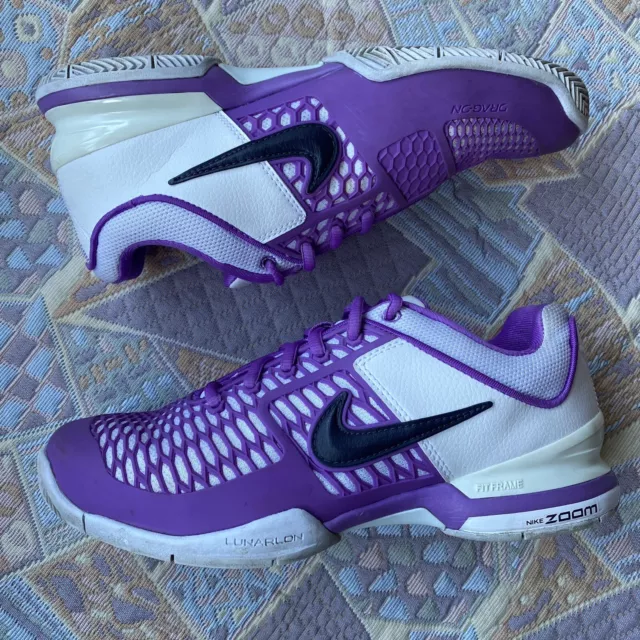 Nike Zoom Breathe 2K10 - Womens Trainers Sneakers UK Size 5 - Purple White