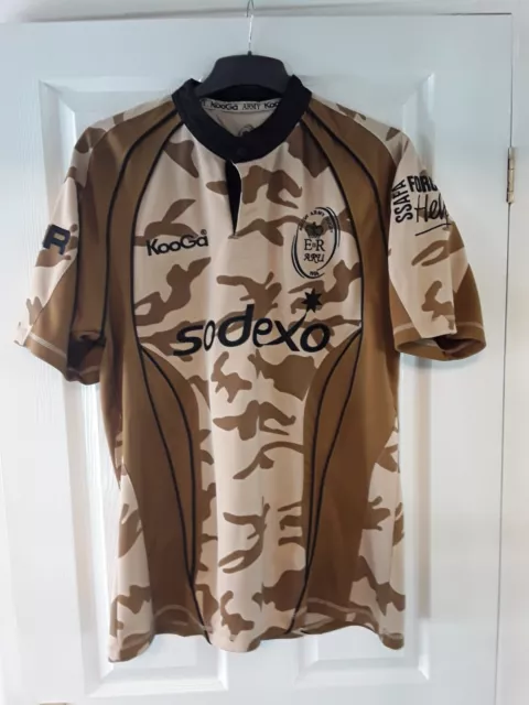 Vintage KooBa Army Rugby Shirt Size LRG