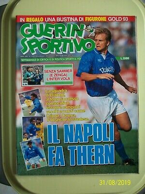 GUERIN SPORTIVO 1993/2 ALDO AGROPPI CIRO FERRARA RADICE FILM CAMPIONATO LECCE 