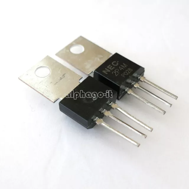 5 PCS NEW 2P4M NEC T0-202 2A 400V SCR Thyristor 2P4M IC