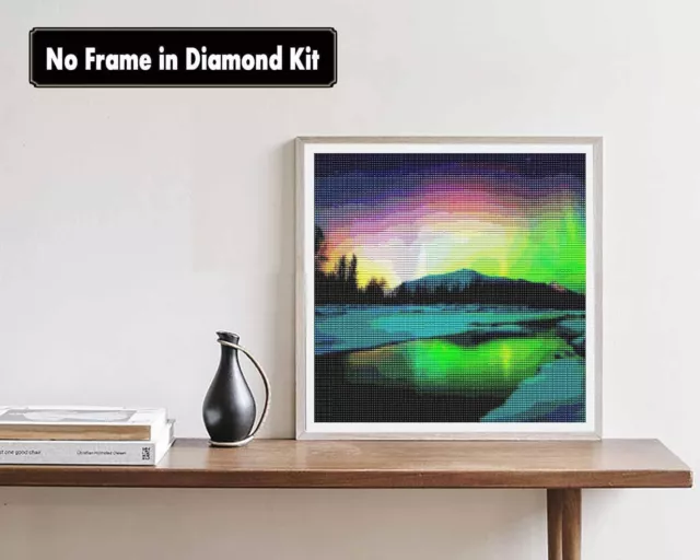 Zariocy 5D Diamond Painting Set Aurora, Diamant Malerei BilderAnsicht Adult 2