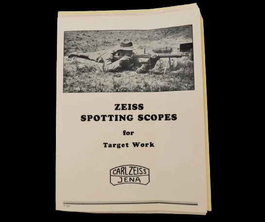 Vtg Carl Zeiss Spotting Scopes Binoculars Advertising & Pricing Ephemera 1934