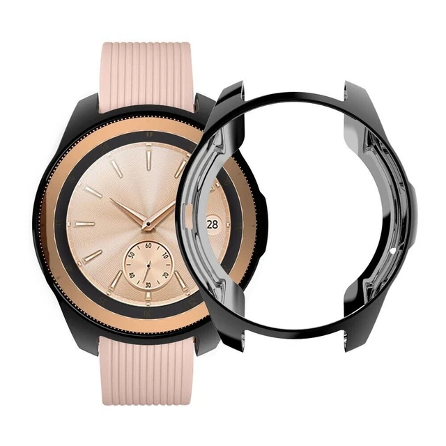Plated TPU Case for Samsung Galaxy Watch 46mm - Black