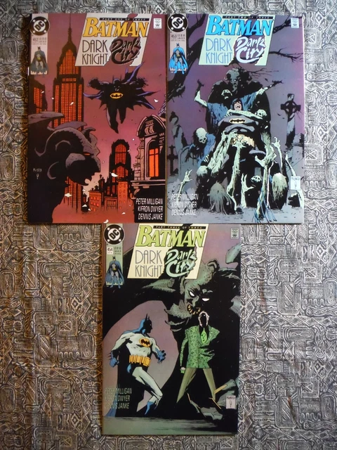 Batman (1940's series) # 452-454; Dark Knight Dark City story with the Riddler