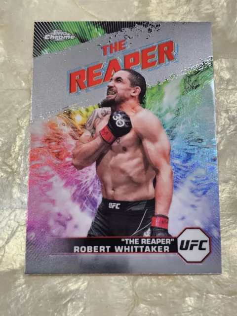 Topps Chrome UFC 2024 Robert Whittaker aka The Reaper
