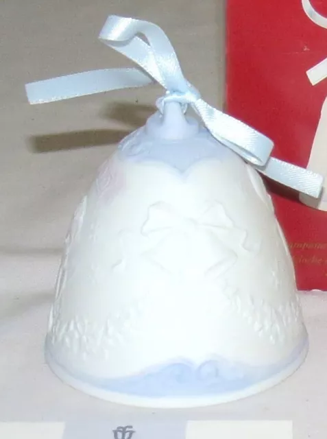 Lladro Natale Campana IN Scatola con Nastro 2000 16700 - Eccellente