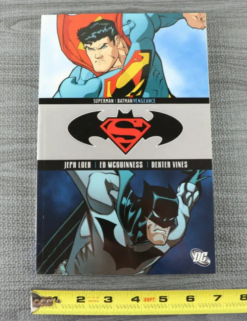2004 Superman Batman Vengeance Mcguinness Vines Paperback 1ST Print VF/VF+