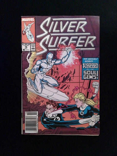 Silver Surfer #16 (2nd Series) Marvel Comics 1988 FN/VF Newsstand