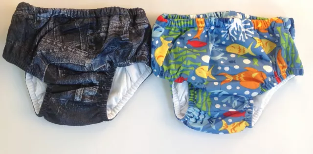 Baby Swimming Togs Swimwear Toddler Boys Size M L Swimmers Bathers Elastic Kids