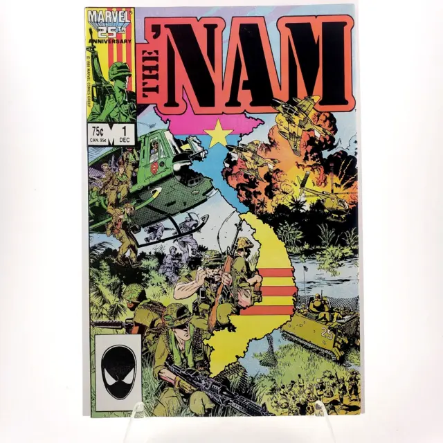 Marvel Comics 25th Anniversary The Nam #1(Vietnam War) 1986 VF/VF+ Copy
