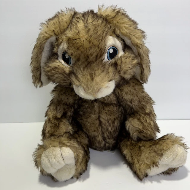 Built A Bear Rabbit Hop The Movie Plush Floppy Ears Embroidered Eyes Brown
