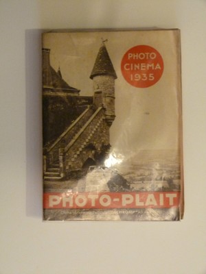 PHOTO-HALL Août 1924 Extrait du Catalogue Général La Perfection en Photographie 
