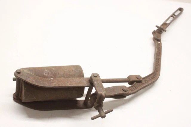 Vintage 1920's Car Truck Accessory Running Board Tire Pump INLAND USA Part