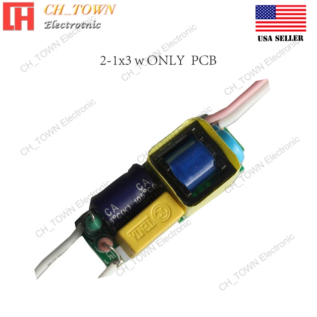 6W 1-2X3W Constant Current High Power Supply LED Driver For Light DC 2-6.8V 0.6A